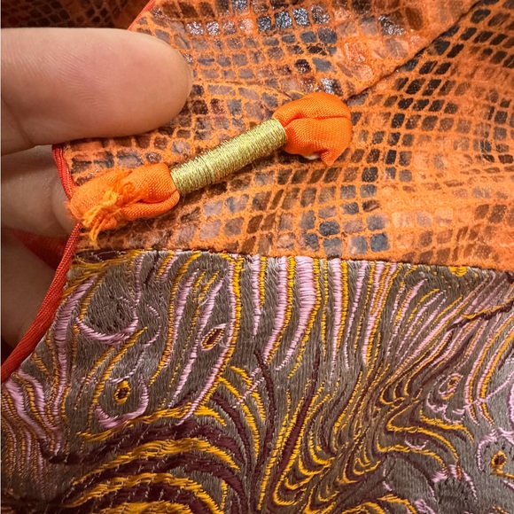 Kim Shui Brocade Mandarin Collar Mini DressStyle: Cheongsam-inspired mini dres - Picture 10 of 16